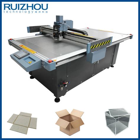 ruizhou cnc carton cutting machine|CNC Corrugated Cardboard Carton Cutting Machine.